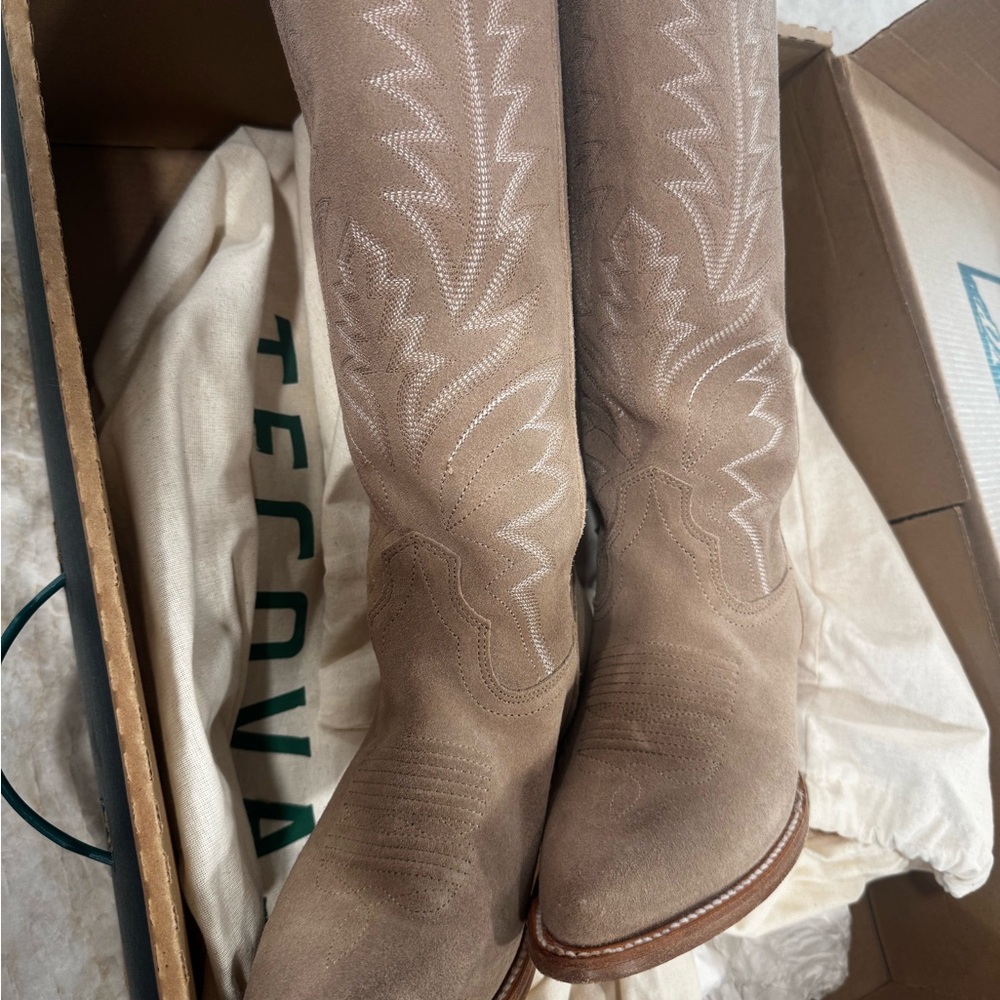 Tecovas Light Brown Western Boots